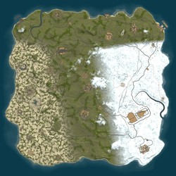 Rust map seed 1 world size 4500