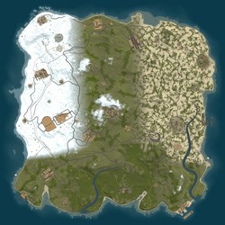 Rust map seed 1 world size 4000