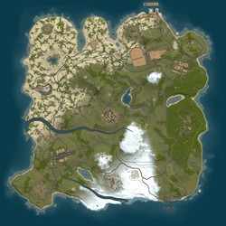Rust map seed 1 world size 3100