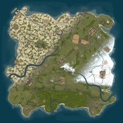 Rust map seed 1 world size 3500