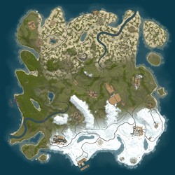 Rust map seed 1 world size 3800
