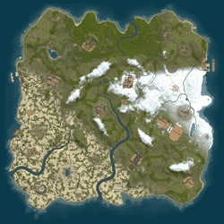 Rust map seed 1 world size 3750