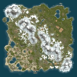 Rust map seed 1 world size 4500