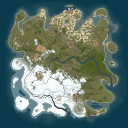 Rust map seed 1 world size 3500
