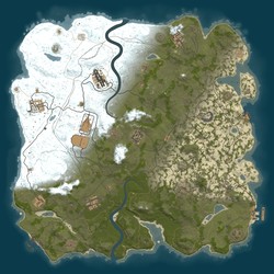 Rust map seed 1 world size 4250