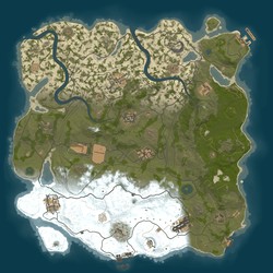 Rust map seed 1 world size 3750