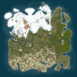 Rust map seed 1 world size 3750