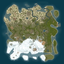 Rust map seed 1 world size 4000