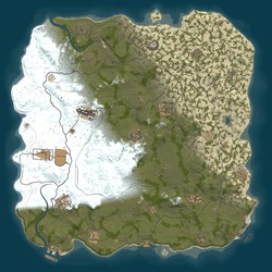 Rust map seed 1 world size 4250