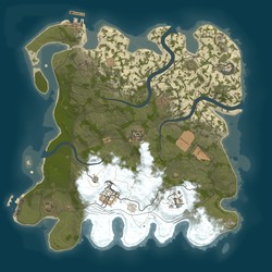 Rust map seed 1 world size 3500