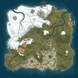 Rust map seed 1 world size 3000