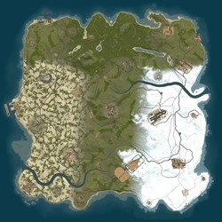 Rust map seed 1 world size 3700