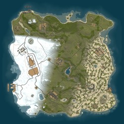 Rust map seed 1 world size 3300