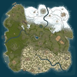 Rust map seed 1 world size 3750