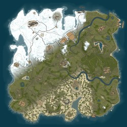 Rust map seed 1 world size 4000