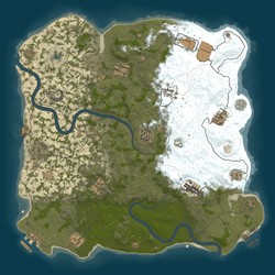 Rust map seed 1 world size 3800