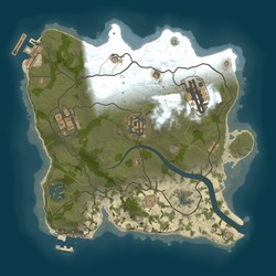 Rust map seed 1 world size 2350