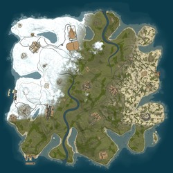 Rust map seed 1 world size 3700