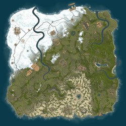 Rust map seed 1 world size 4000