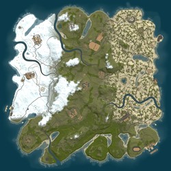 Rust map seed 1 world size 4150