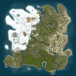 Rust map seed 1 world size 4000