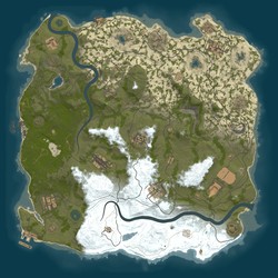 Rust map seed 1 world size 4000