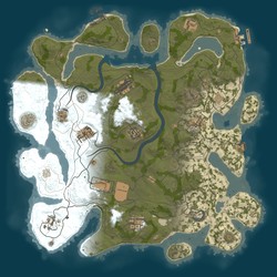 Rust map seed 1 world size 3800
