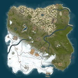 Rust map seed 1 world size 3700