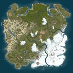 Rust map seed 1 world size 4000