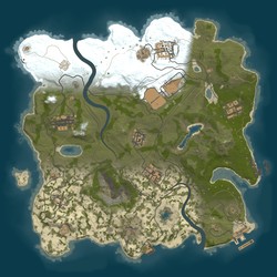 Rust map seed 1 world size 3300