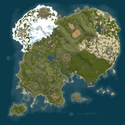Rust map seed 1 world size 3700