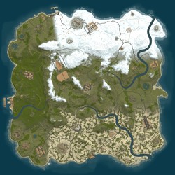 Rust map seed 1 world size 3900
