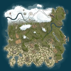 Rust map seed 1 world size 3300