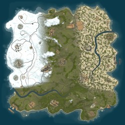 Rust map seed 1 world size 3700