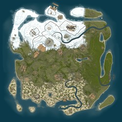 Rust map seed 1 world size 4000