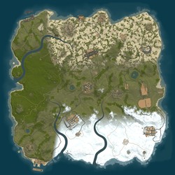 Rust map seed 1 world size 3500