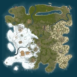Rust map seed 1 world size 3800