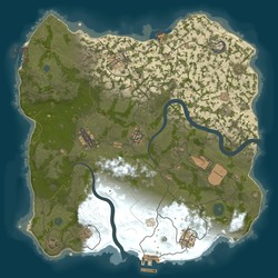 Rust map seed 1 world size 3500