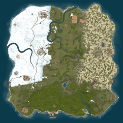 Rust map seed 1 world size 4000
