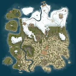 Rust map seed 1 world size 3500
