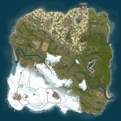 Rust map seed 1 world size 3500