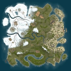 Rust map seed 1 world size 3750