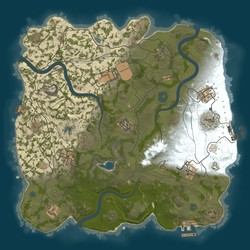 Rust map seed 1 world size 3500