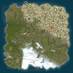 Rust map seed 1 world size 4250