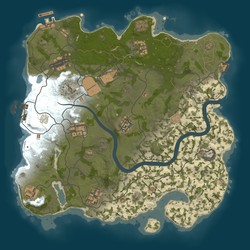 Rust map seed 1 world size 3300