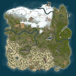 Rust map seed 1 world size 3750