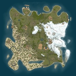 Rust map seed 1 world size 3500