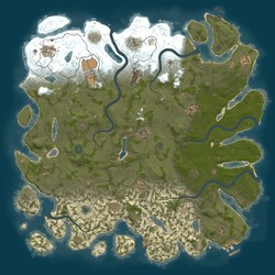 Rust map seed 1 world size 4750