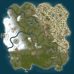 Rust map seed 1 world size 3750