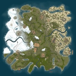 Rust map seed 1 world size 3750